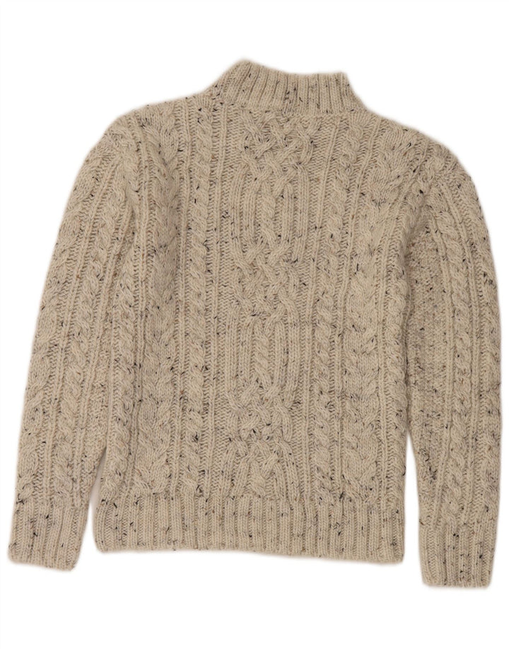 Marks & Spencer Pull col roulé pour femme UK 8 Small Blanc cassé