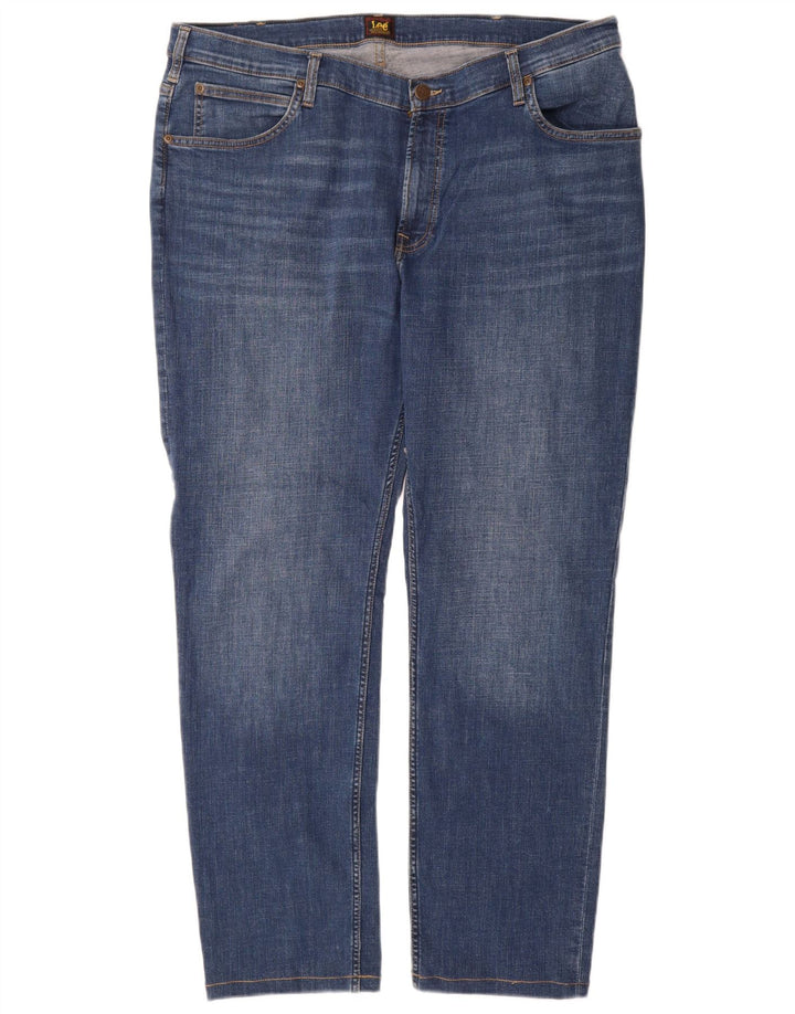 Lee Jean Slim Rider W40 L31 Homme Bleu Coton