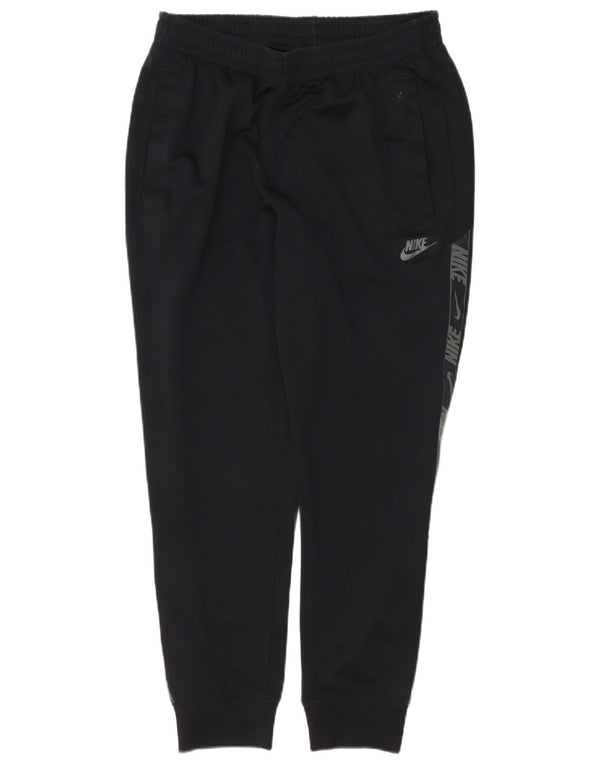 Nike Pantalon de survêtement graphique pour homme Noir moyen Polyester