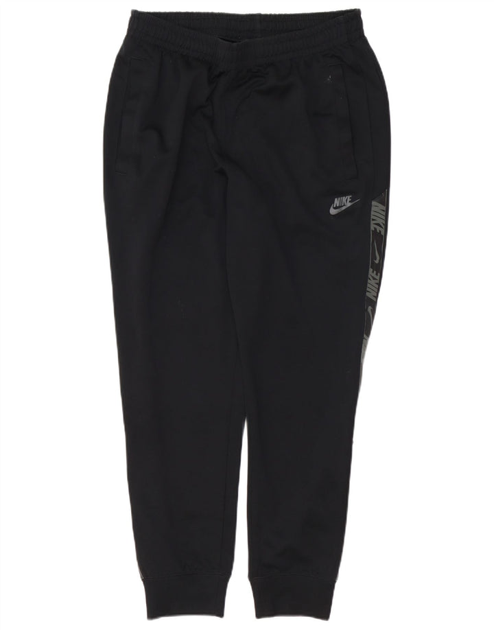 Nike Pantalon de survêtement graphique pour homme Noir moyen Polyester