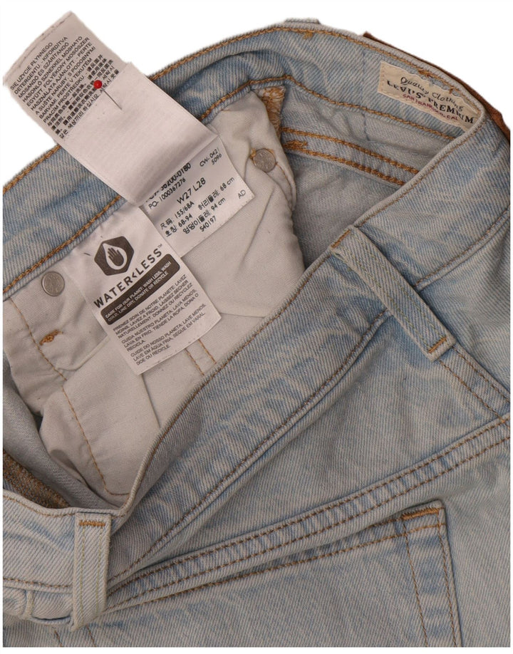 Levi's Jean Droit 501 Femme W27 L28 Bleu Coton