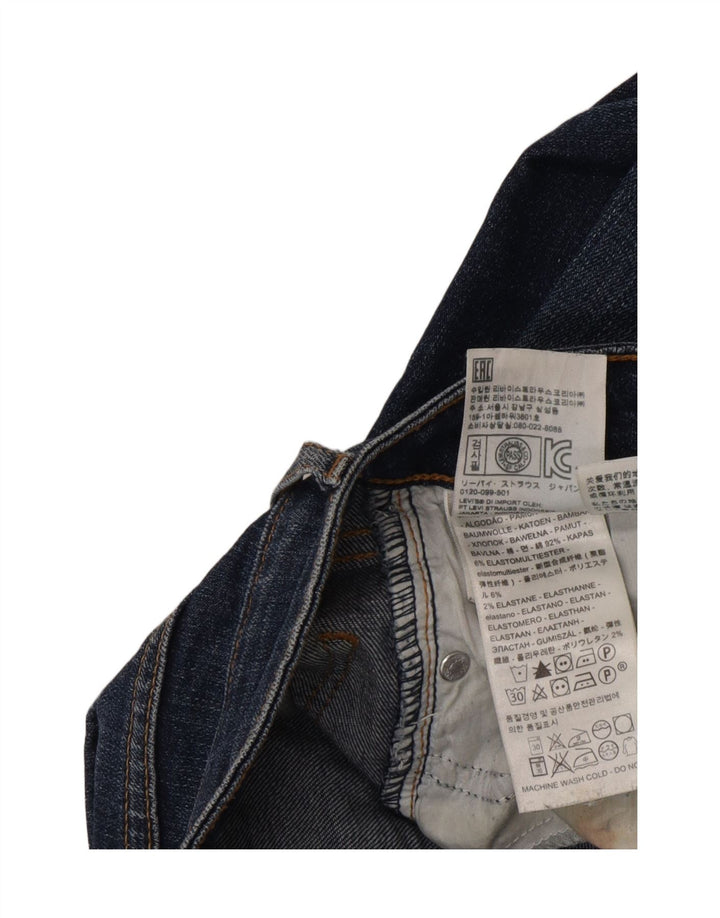 Levi's Jean Droit 714 Femme W23 L33 Bleu Coton