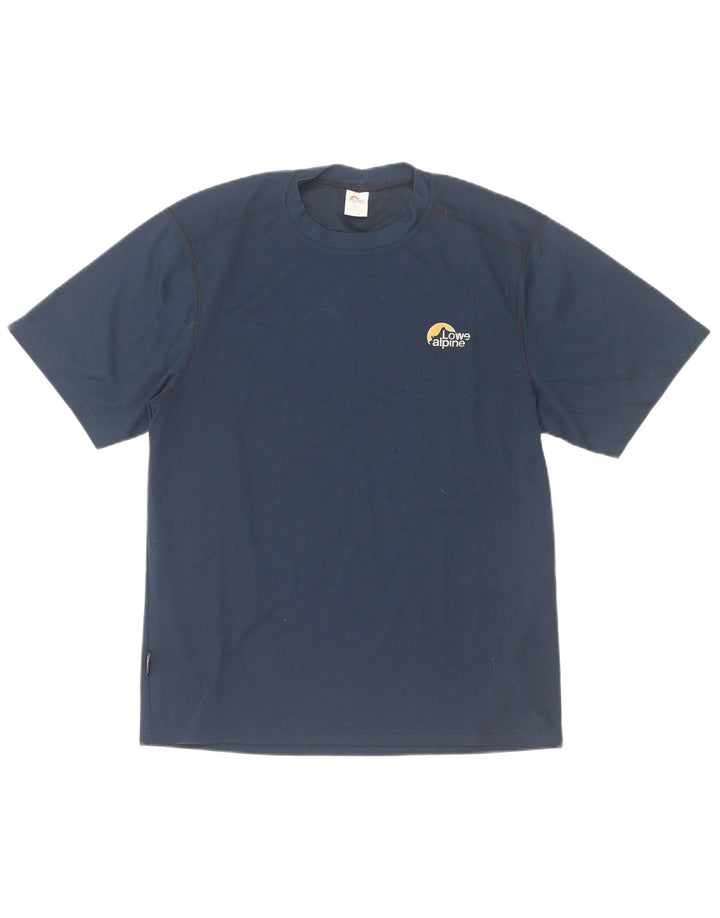 Lowe Alpine T-Shirt Homme Haut Petit Bleu Marine Polyester