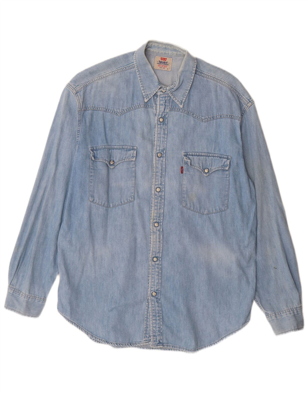 Levi's Chemise en Jean Large Homme Bleu Coton