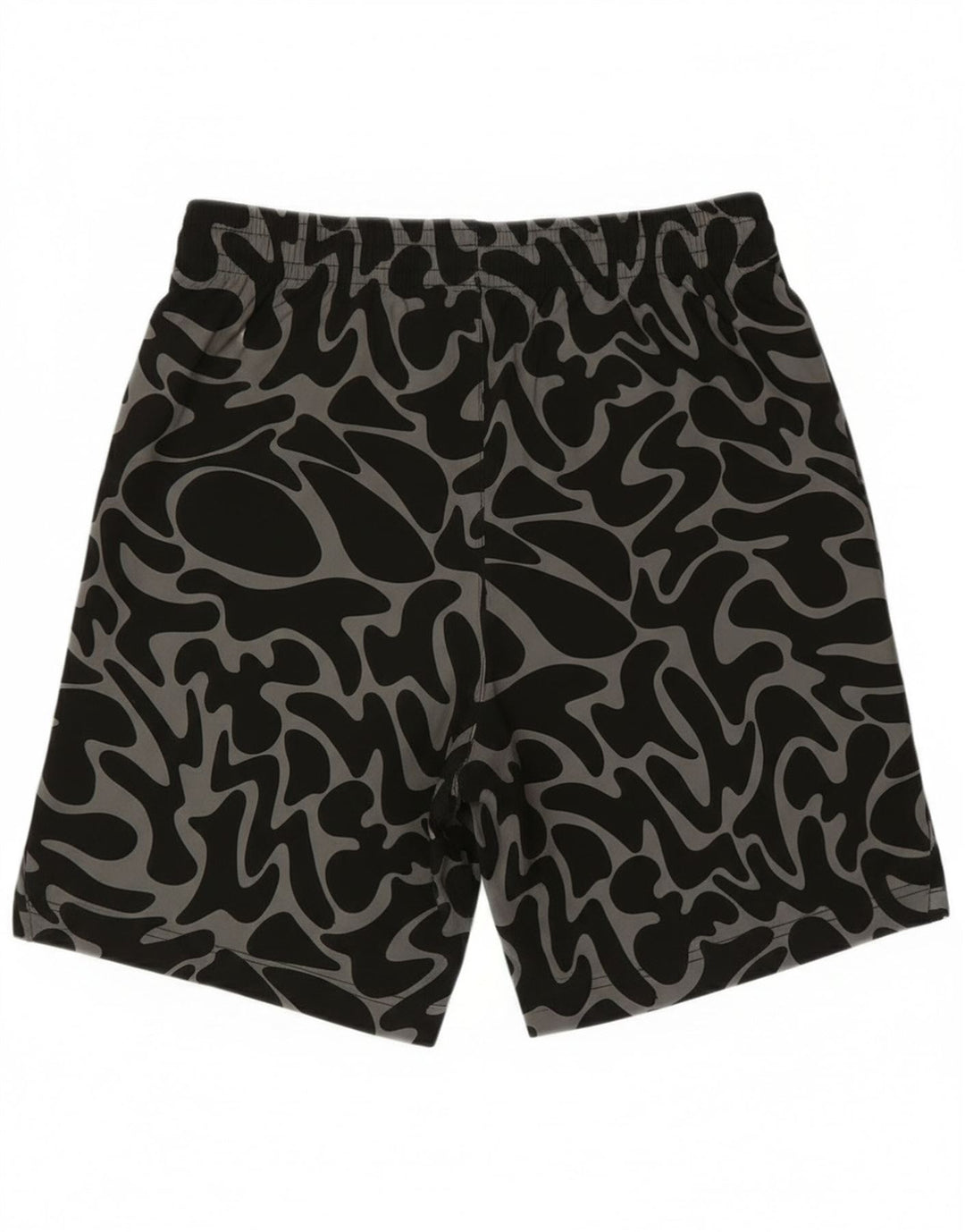 Reebok Short de sport XS Homme Noir Camouflage Polyester