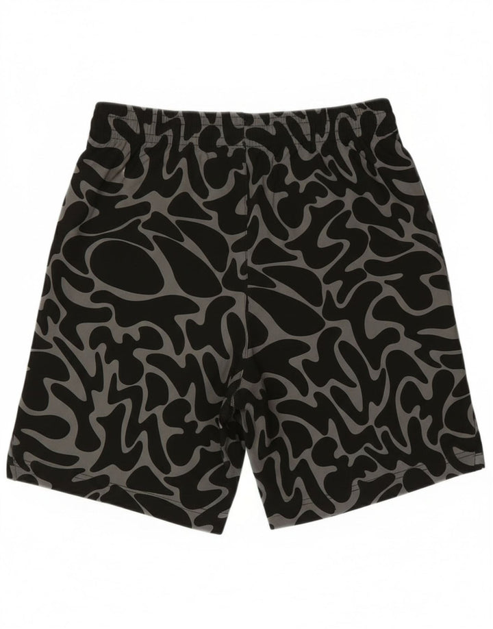 Reebok Short de sport XS Homme Noir Camouflage Polyester