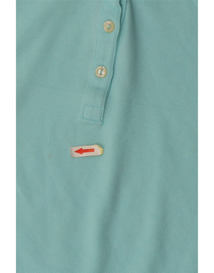 Lacoste Polo Femme Taille 46 XL Bleu Coton