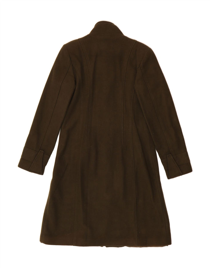 GUESS Womens Overcoat IT 48 XL Green Virgin Wool Vintage Guess and Second-Hand Guess from Messina Hembry 