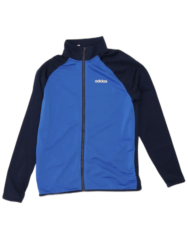 ADIDAS Veste de survêtement pour garçon 13-14 ans Bleu marine Colourblock