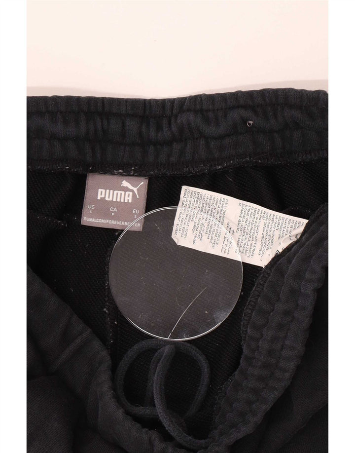 Puma Short de sport pour homme, petit, noir, coton