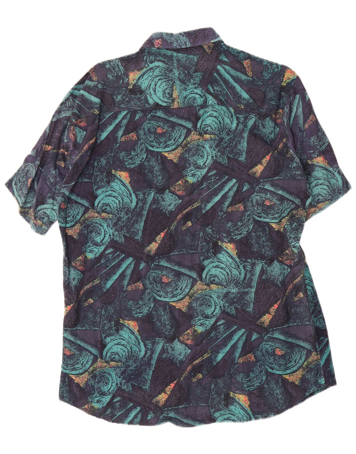 Rob Roy Chemise à Manches Courtes à Motif Abstrait Homme Multicolore Moyen