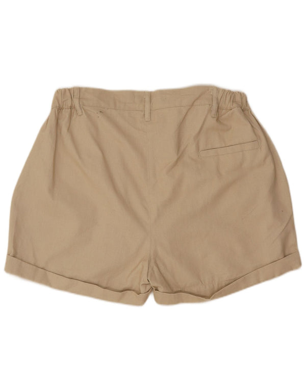 Short chino French Connection pour femme UK 12 Medium W32 Coton beige