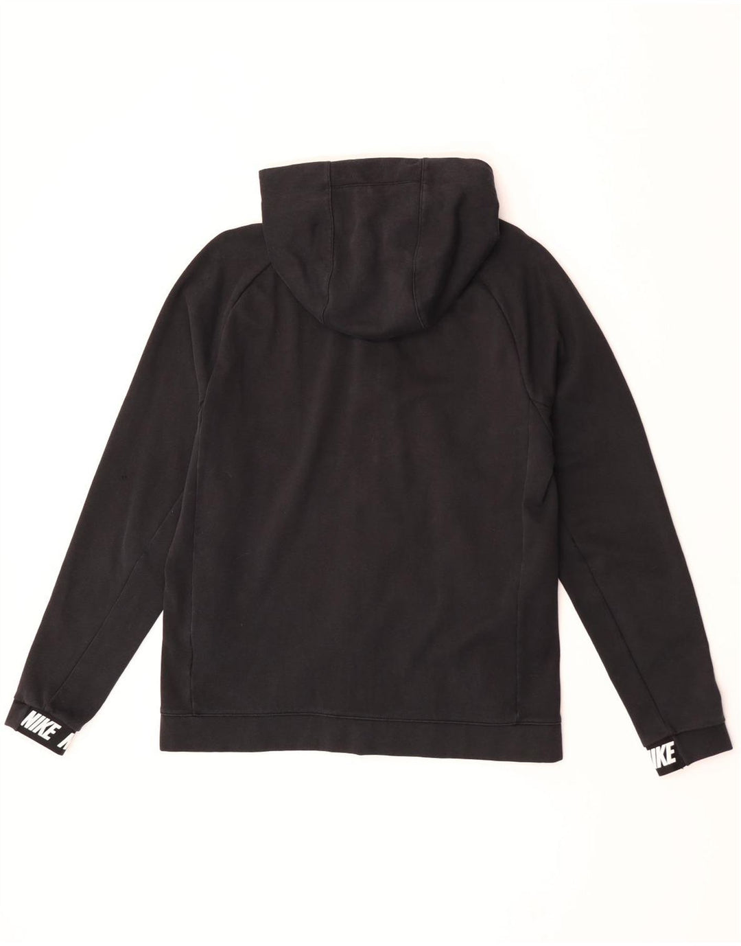 Nike Sweat à capuche zippé graphique pour homme Noir moyen