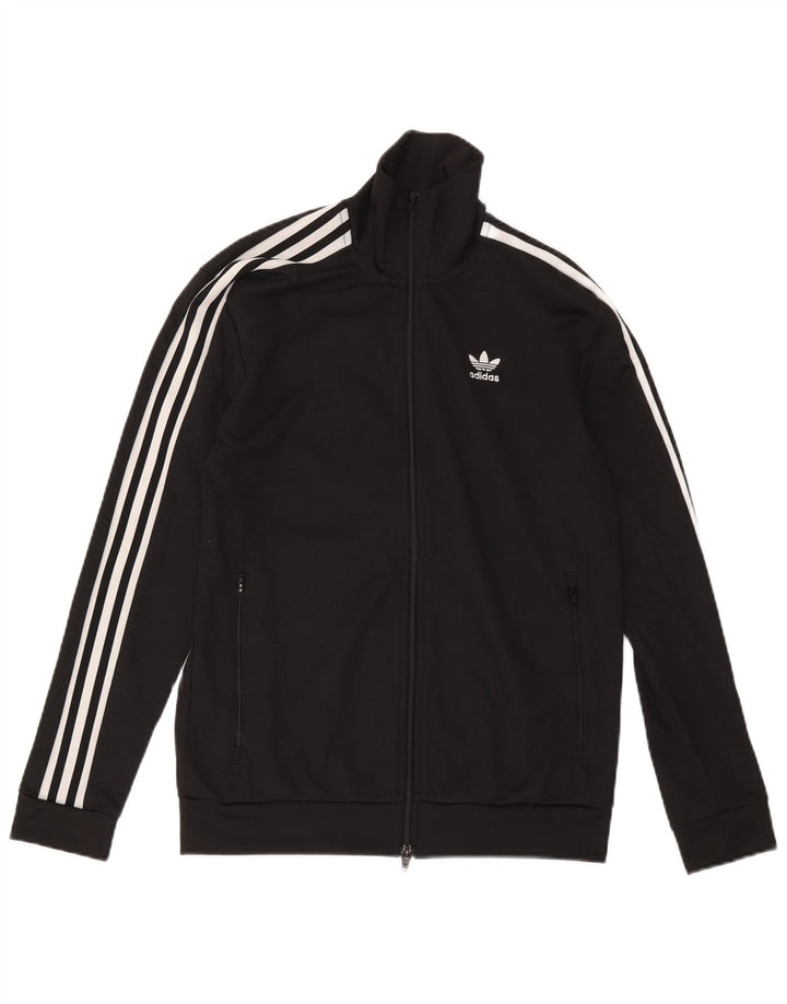 Adidas Veste de survêtement pour homme Petit Noir Polyester