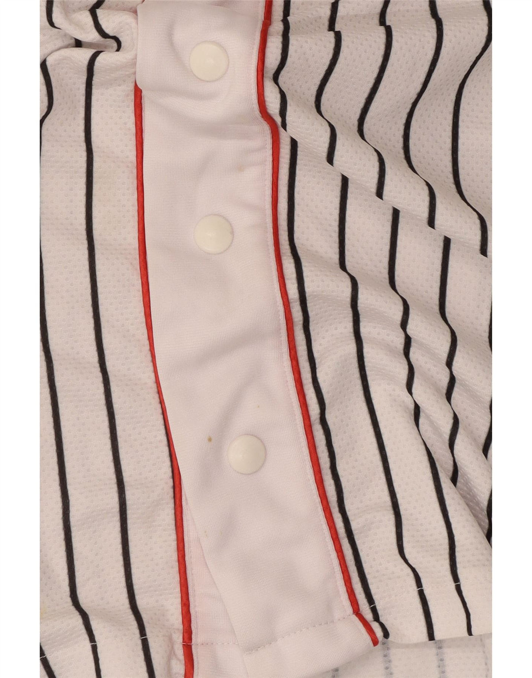 Starter Haut en Jersey Graphique Homme Petit Polyester Rayé Blanc