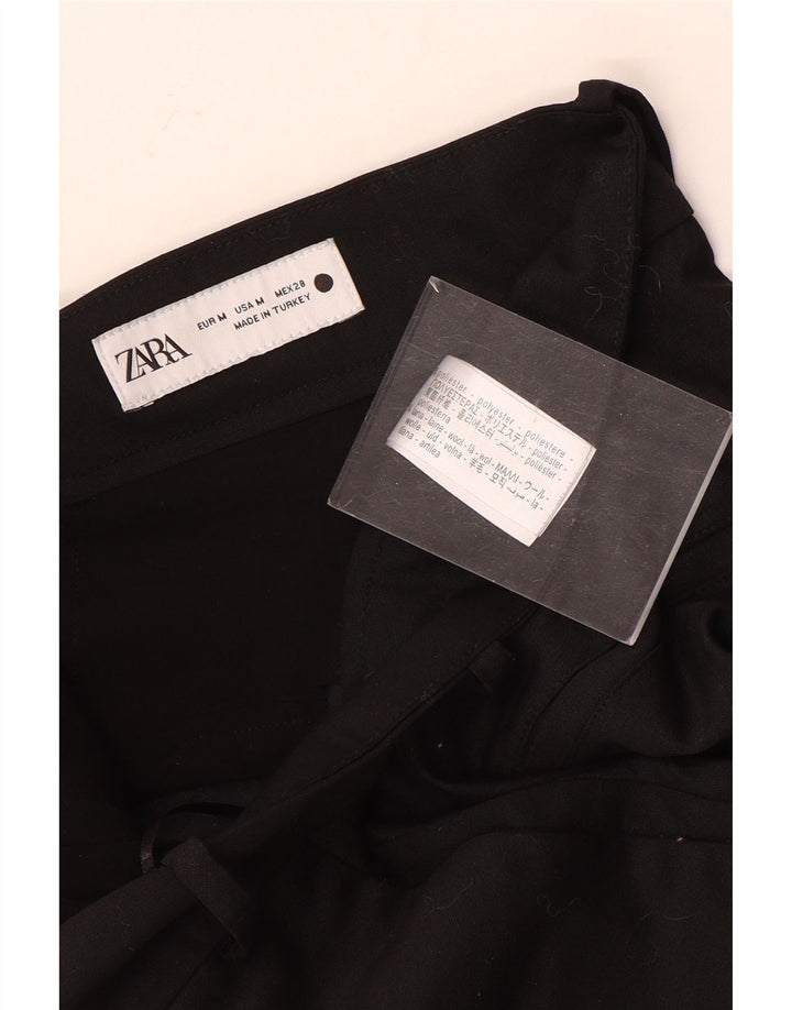 Mini-jupe Femme ZARA Medium W28 Noir Polyester