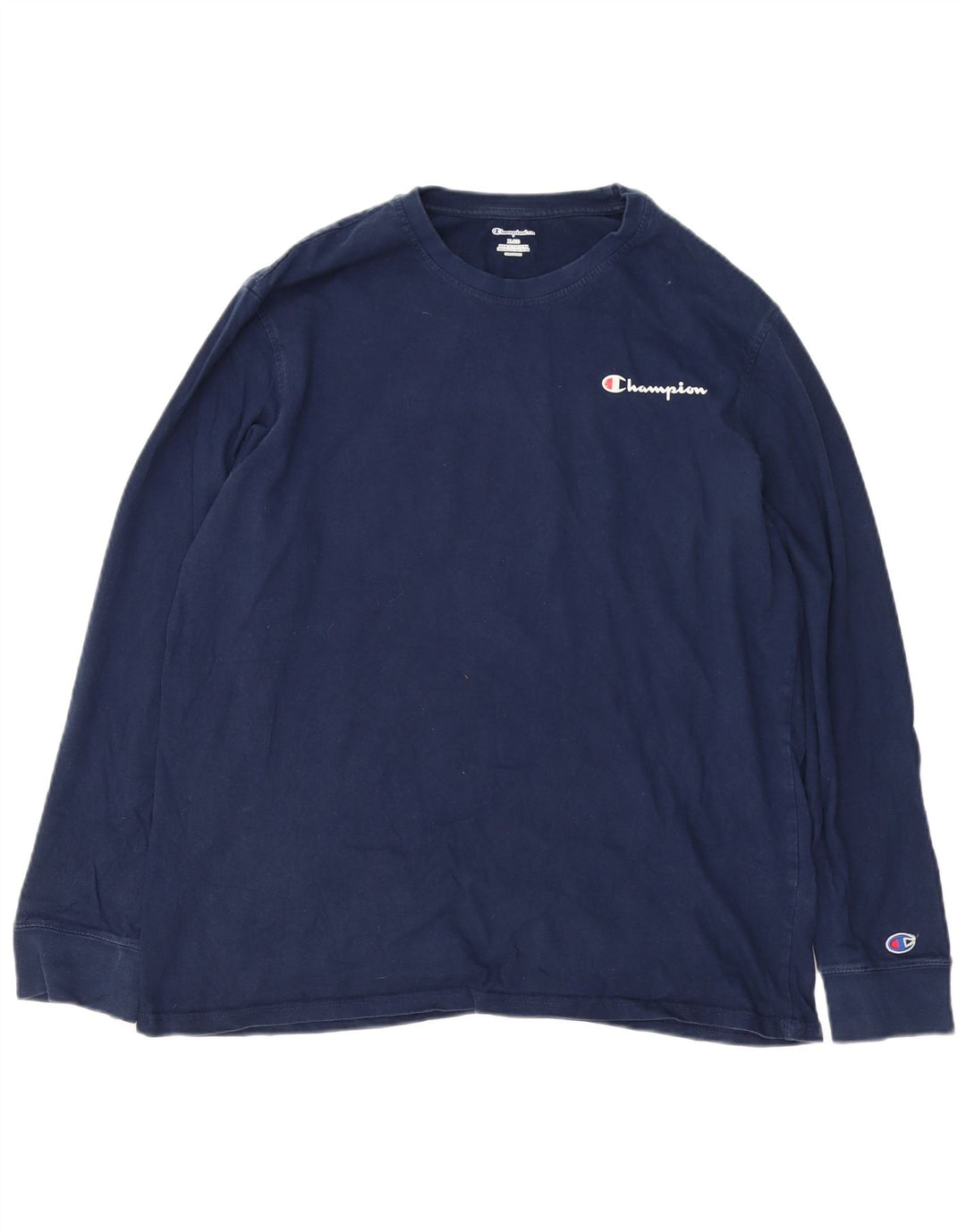Champion Haut Homme Manches Longues XL Bleu Marine Coton
