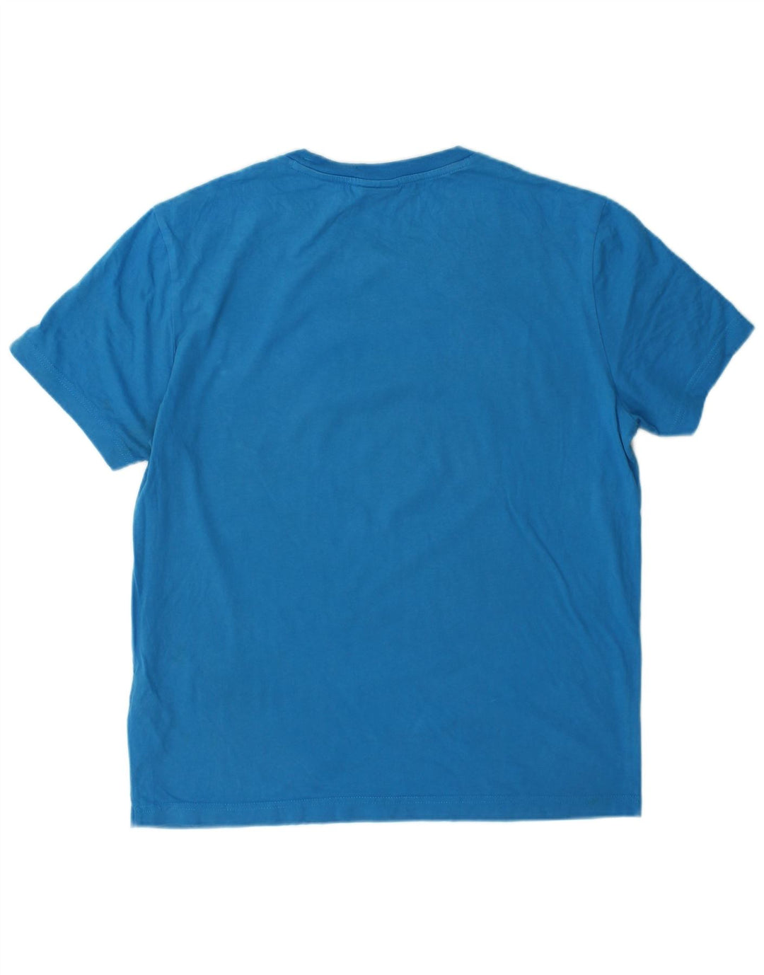 Champion T-Shirt Graphique Homme Bleu Moyen Coton