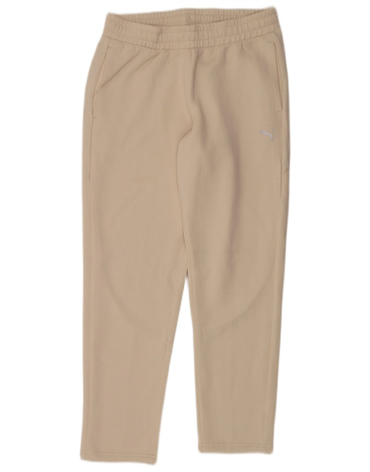 PUMA Pantalon de Survêtement Homme Beige Moyen Coton
