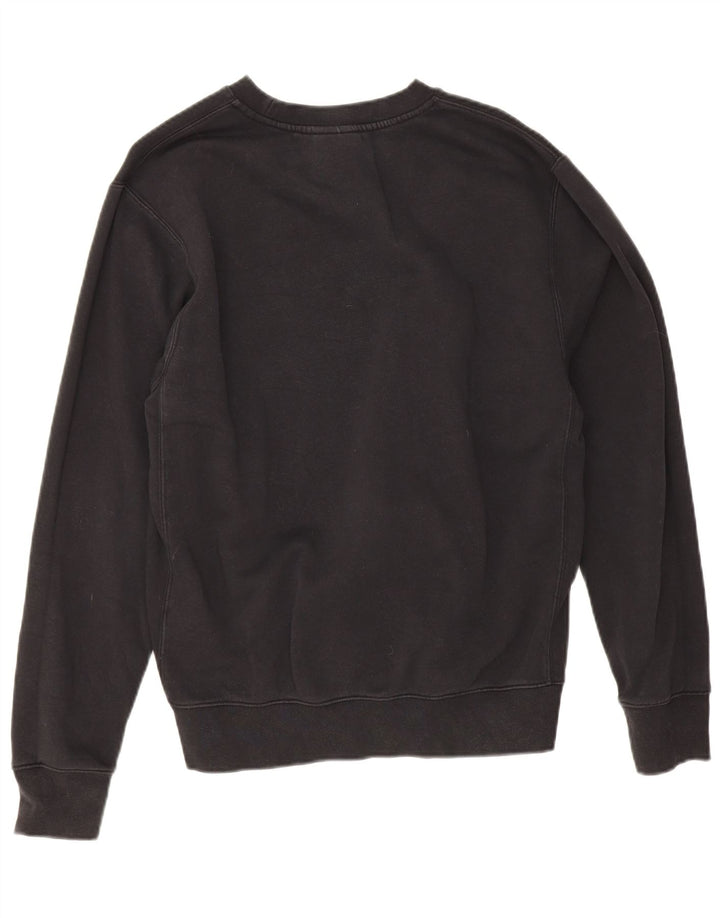 Nike Sweat-shirt coupe ample pour homme en coton noir Taille S