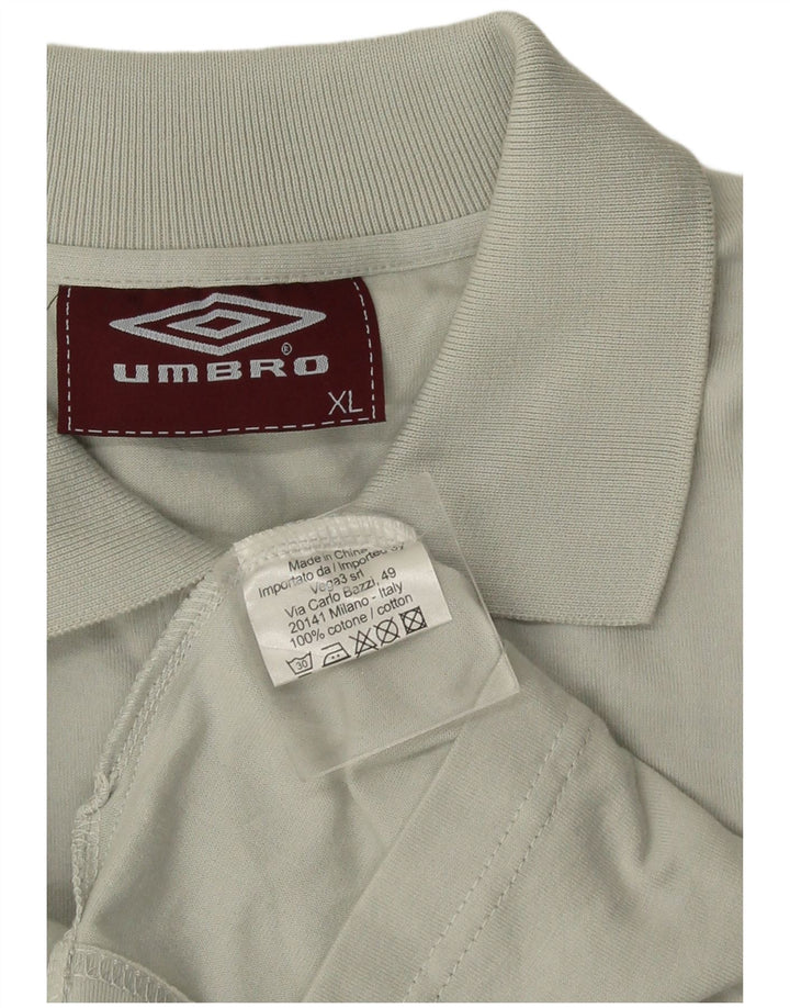 Umbro Polo Homme XL Vert Coton