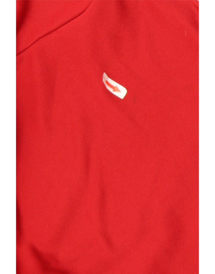 Adidas Veste de survêtement pour femme UK 12/14 Rouge moyen Polyester