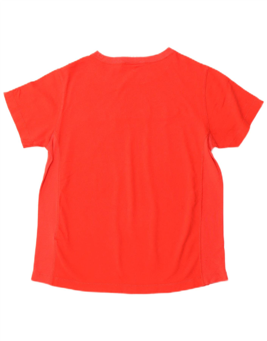 CHAMPION T-Shirt Graphique Femme UK 12 Coton Rouge Moyen