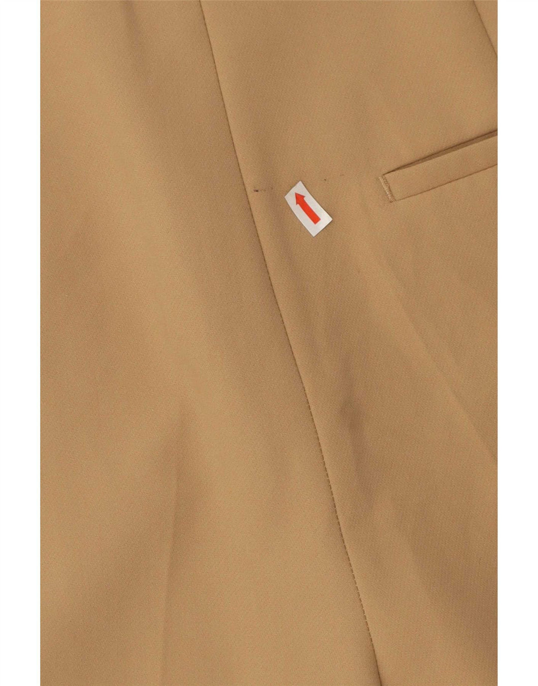 Zara Short décontracté taille haute pour femme Medium W28 Beige Polyester