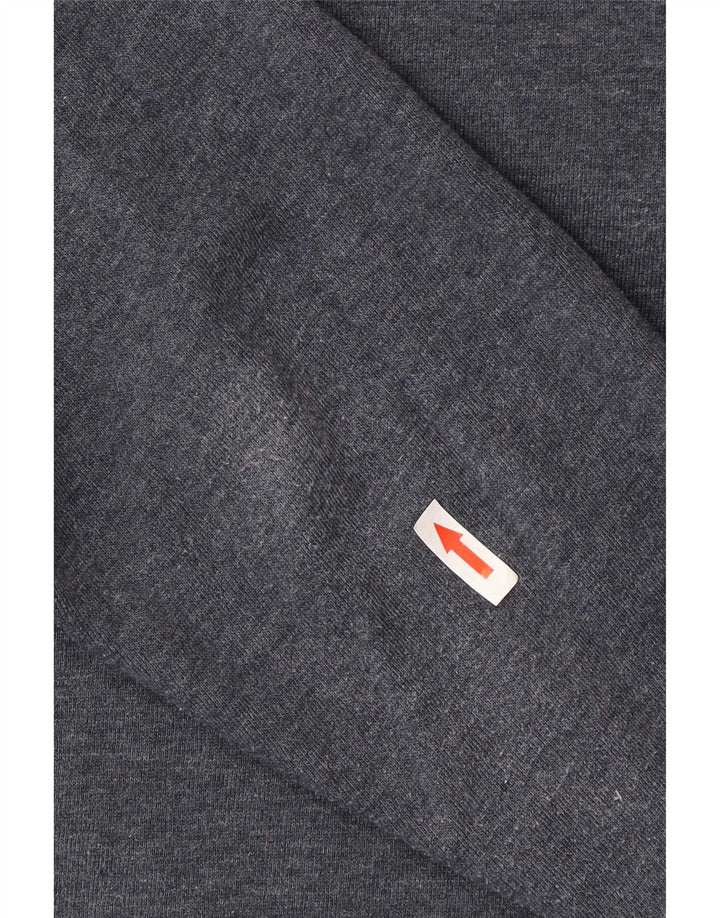 Tommy Hilfiger Sweat-shirt coupe classique pour homme en coton bleu marine Taille L