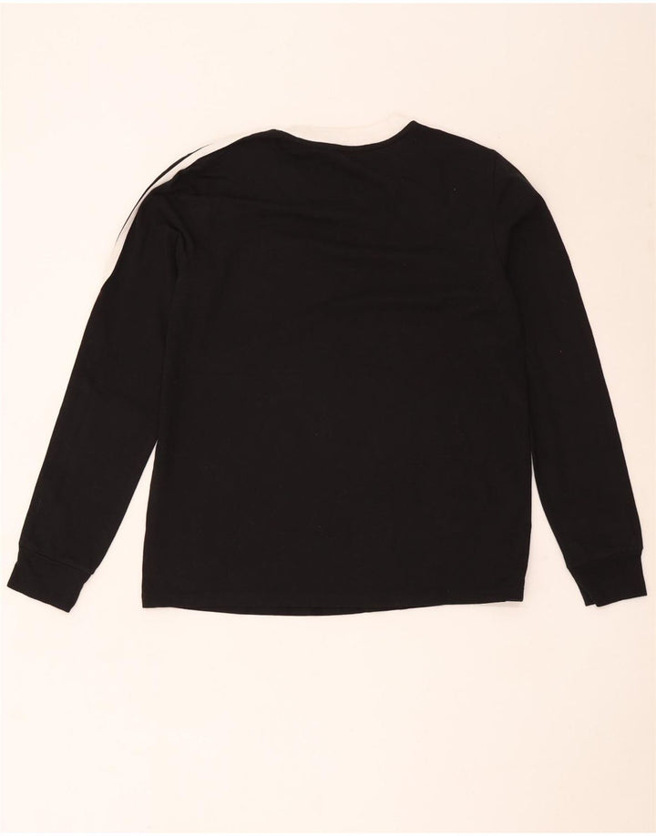 Adidas Haut à manches longues pour femme UK 16 Large Noir