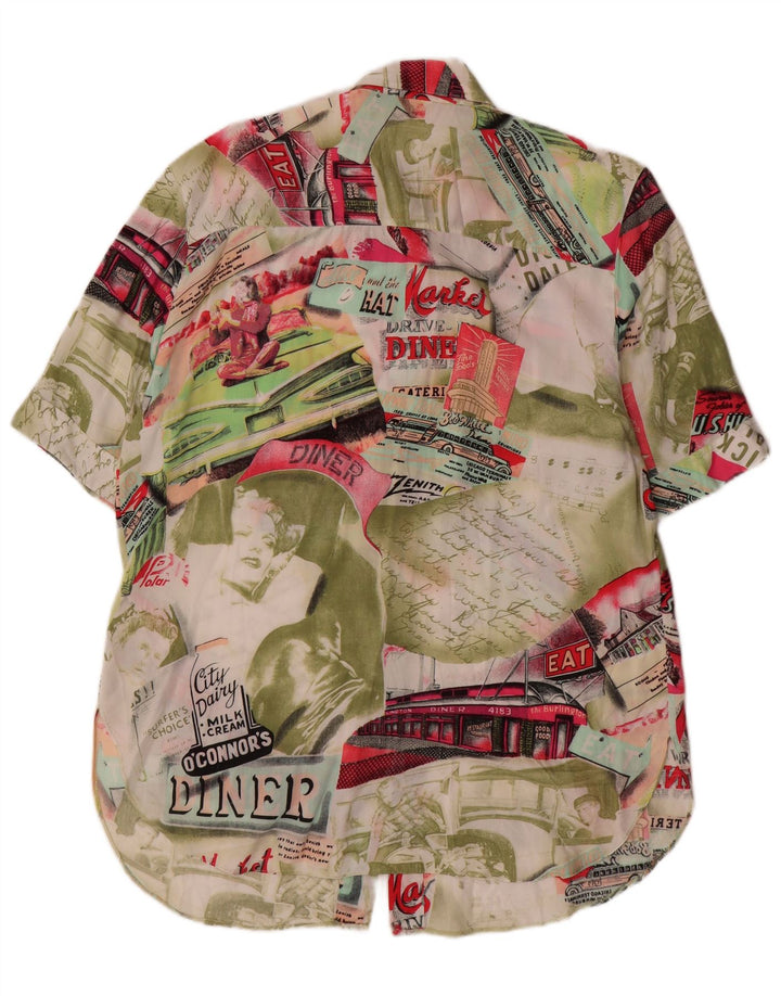 VERSE Chemisier graphique femme EU 40 moyen patchwork multicolore