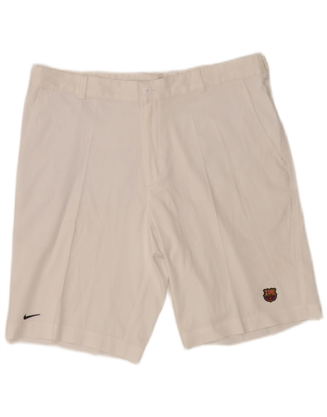 Nike Short chino Barcelone W38 XL pour homme Blanc Polyester