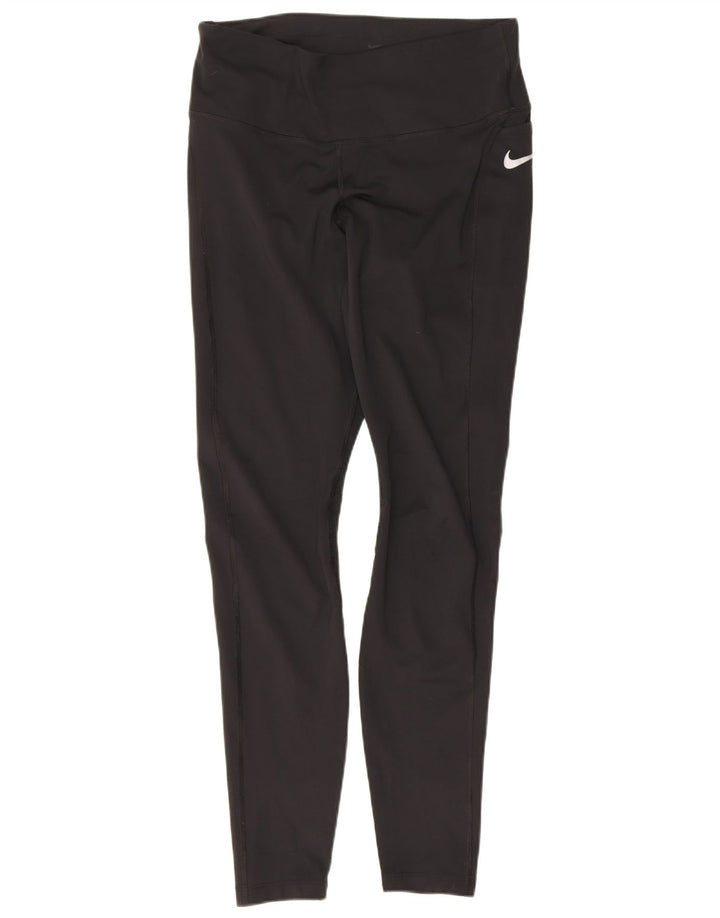 Legging Nike Dri Fit pour femme UK 12 Polyester noir moyen