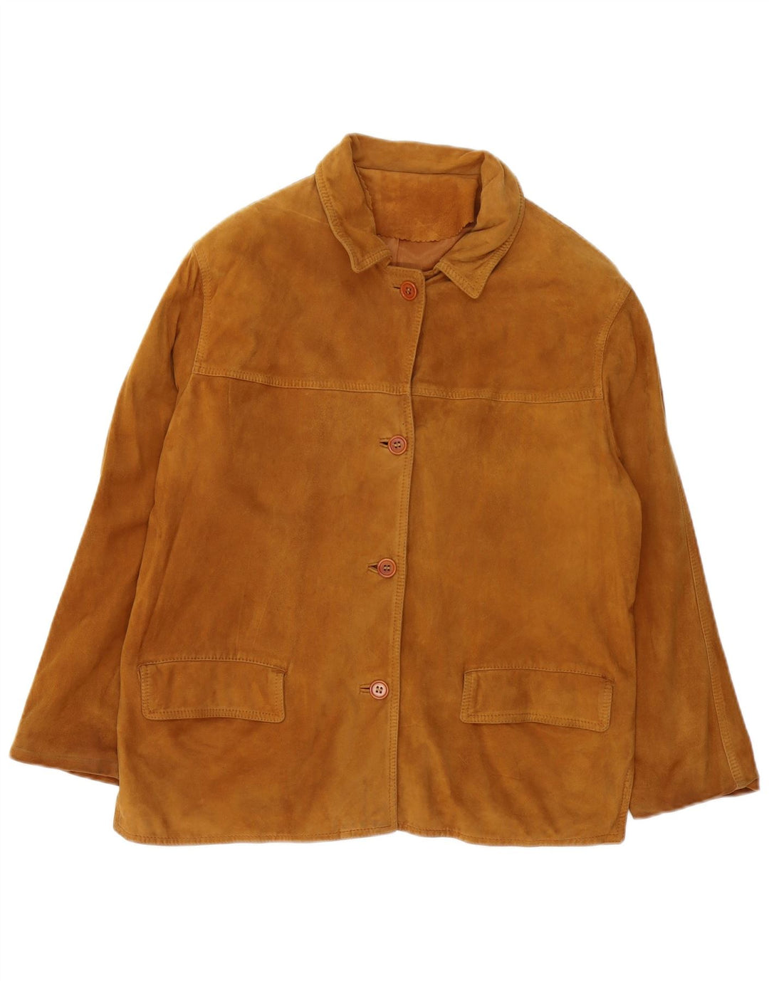 Conbipel Veste en Daim Femme UK 16 Grand Cuir Marron