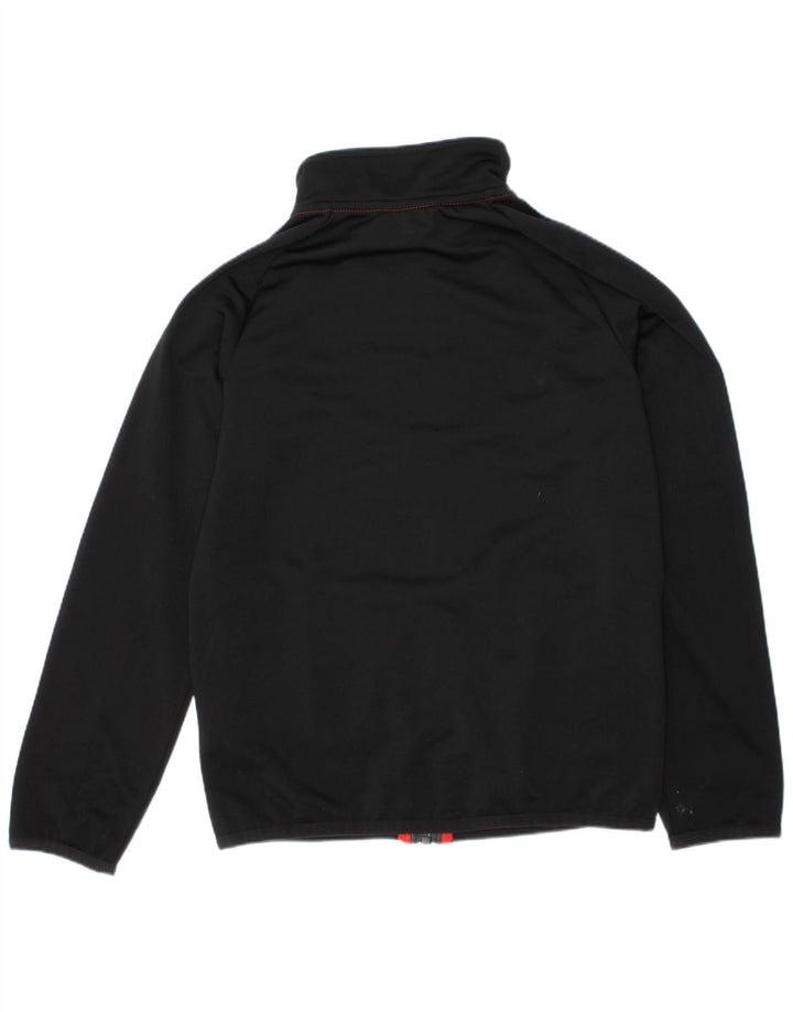 Adidas Veste de survêtement pour garçon 7-8 ans Noir Colourblock Polyester