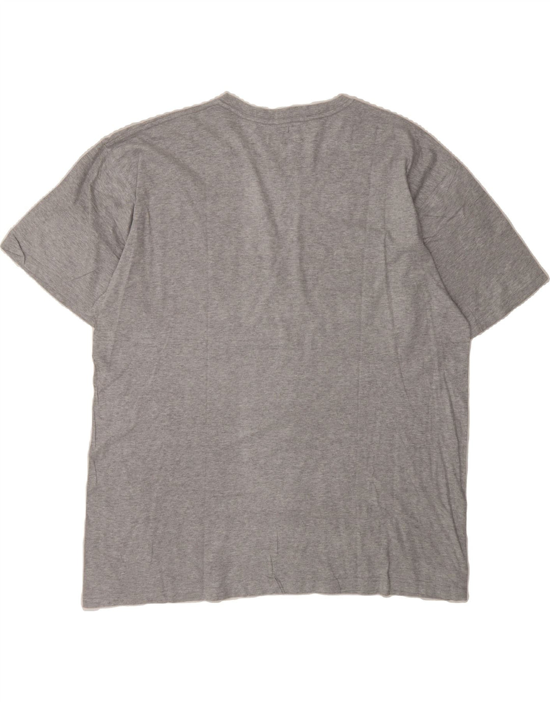 TOMMY HILFIGER Mens T-Shirt Top 2XL Grey Cotton Vintage Tommy Hilfiger and Second-Hand Tommy Hilfiger from Messina Hembry 