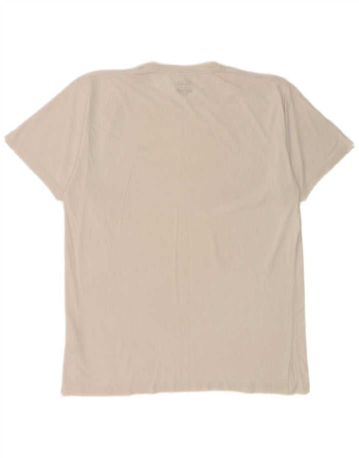 Vans T-shirt coupe classique pour hommes, grand coton blanc