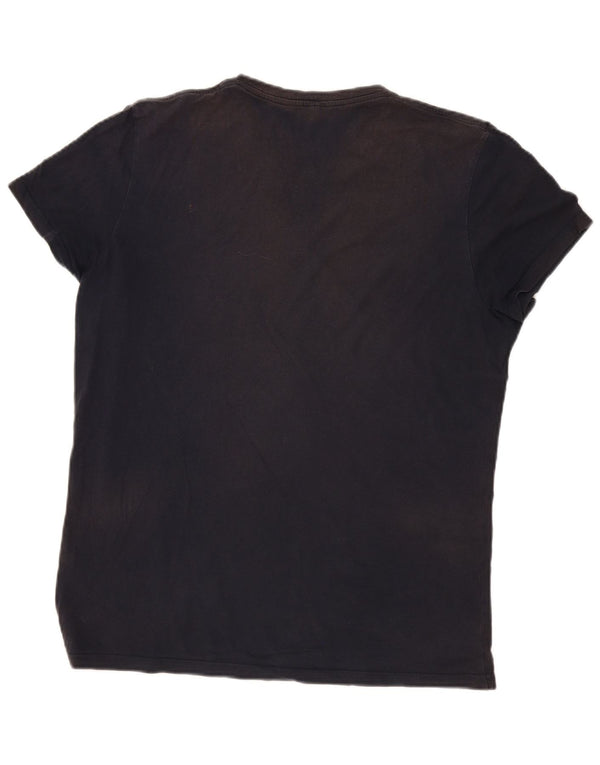 Jack Wills T-Shirt Homme Bleu Marine Moyen Coton