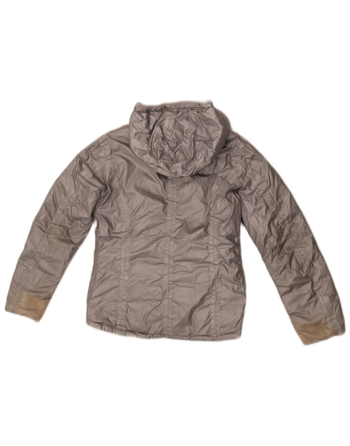K-Way Veste matelassée réversible fille 9-10 ans Argent Polyester