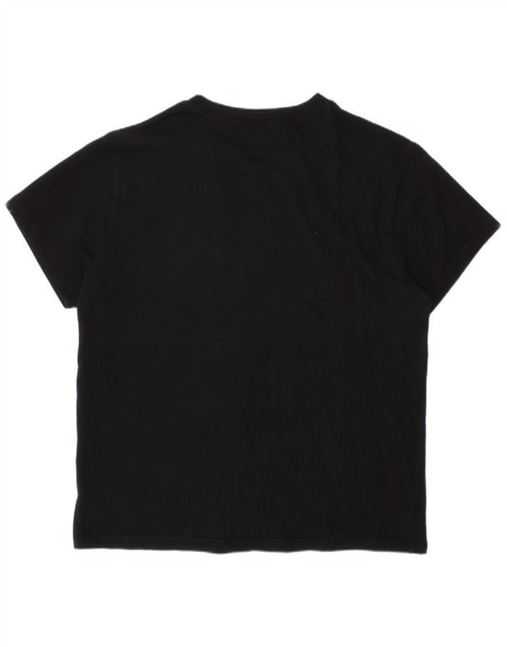 VANS T-shirt graphique pour garçon 15-16 ans XL Noir Coton