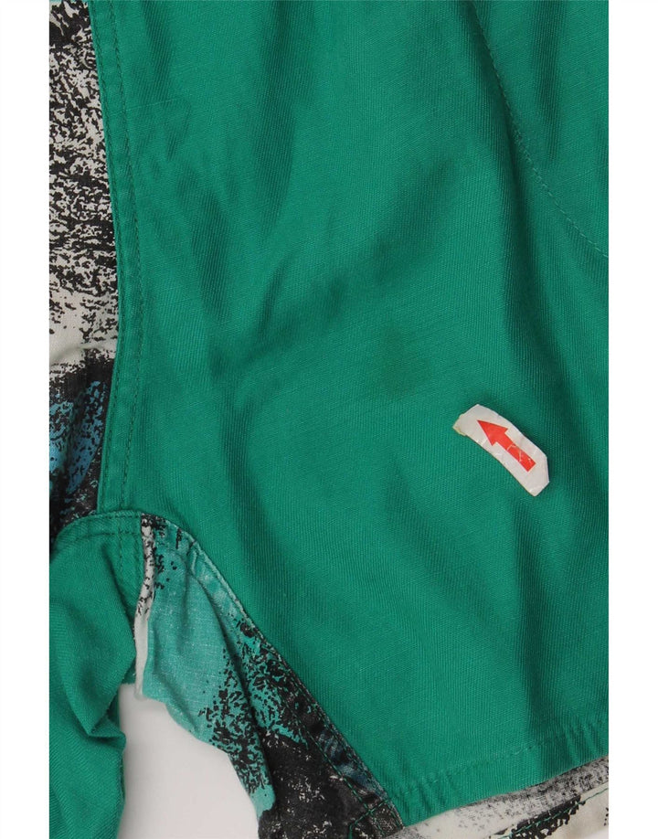 short de bain vintage pour hommes petit coton tie-dye multicolore