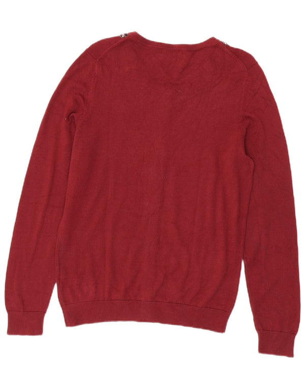Tommy Hilfiger Cardigan pour femme en coton marron moyen UK 12