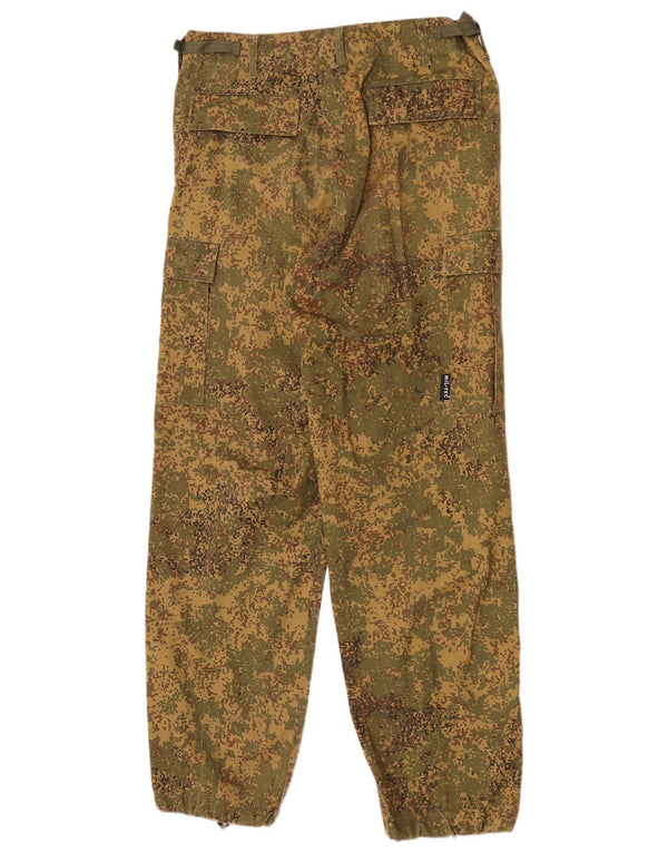 Mil-Tec Pantalon cargo de jogging pour homme Medium W32 L32 Kaki Camouflage