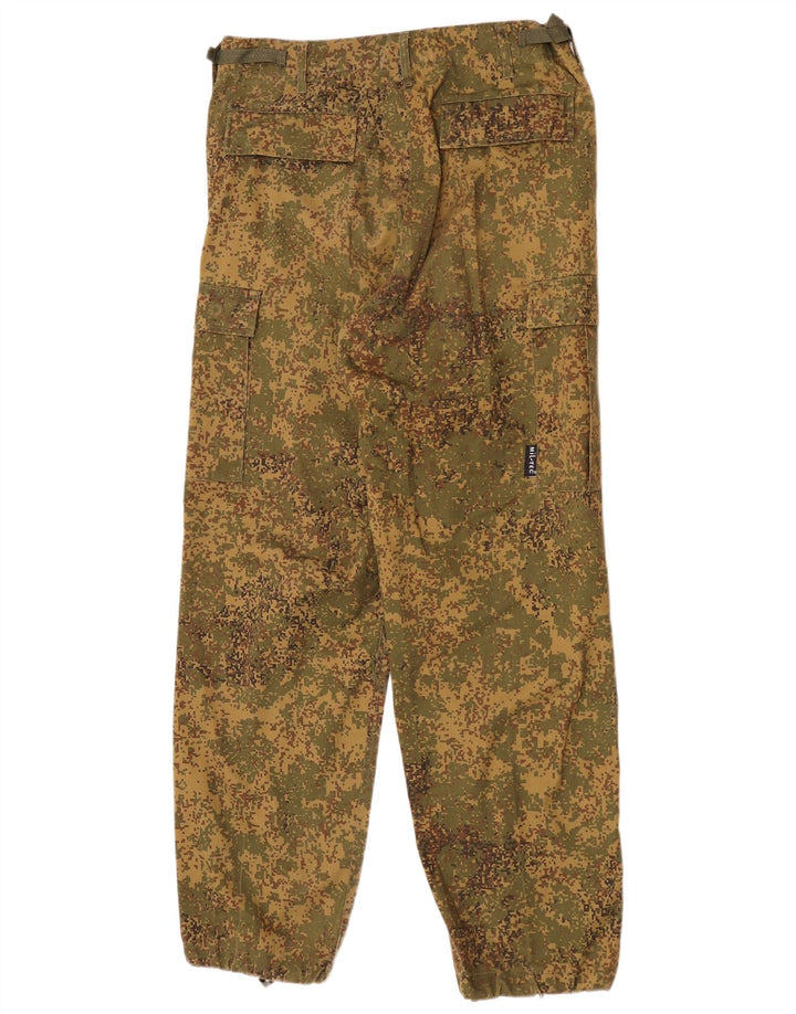 Mil-Tec Pantalon cargo de jogging pour homme Medium W32 L32 Kaki Camouflage