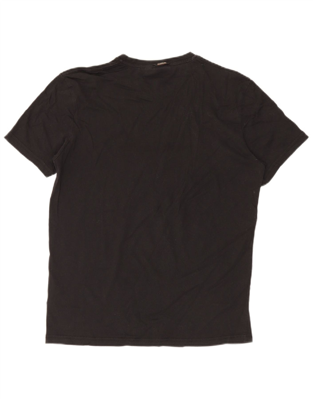 Napapijri T-Shirt Graphique Homme Noir Moyen Coton