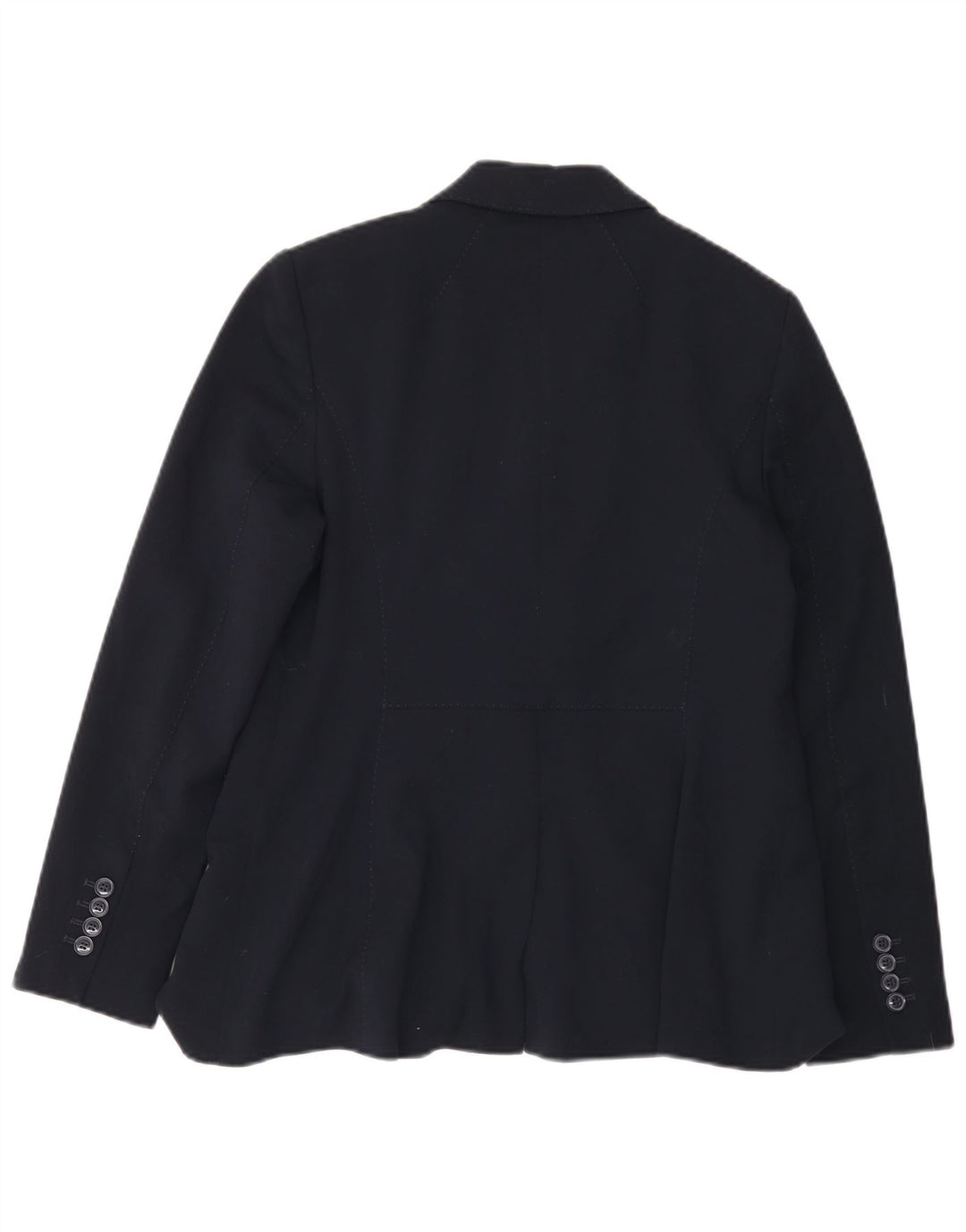 Marks & Spencer Veste blazer à 1 bouton pour femme UK 12 Bleu marine moyen