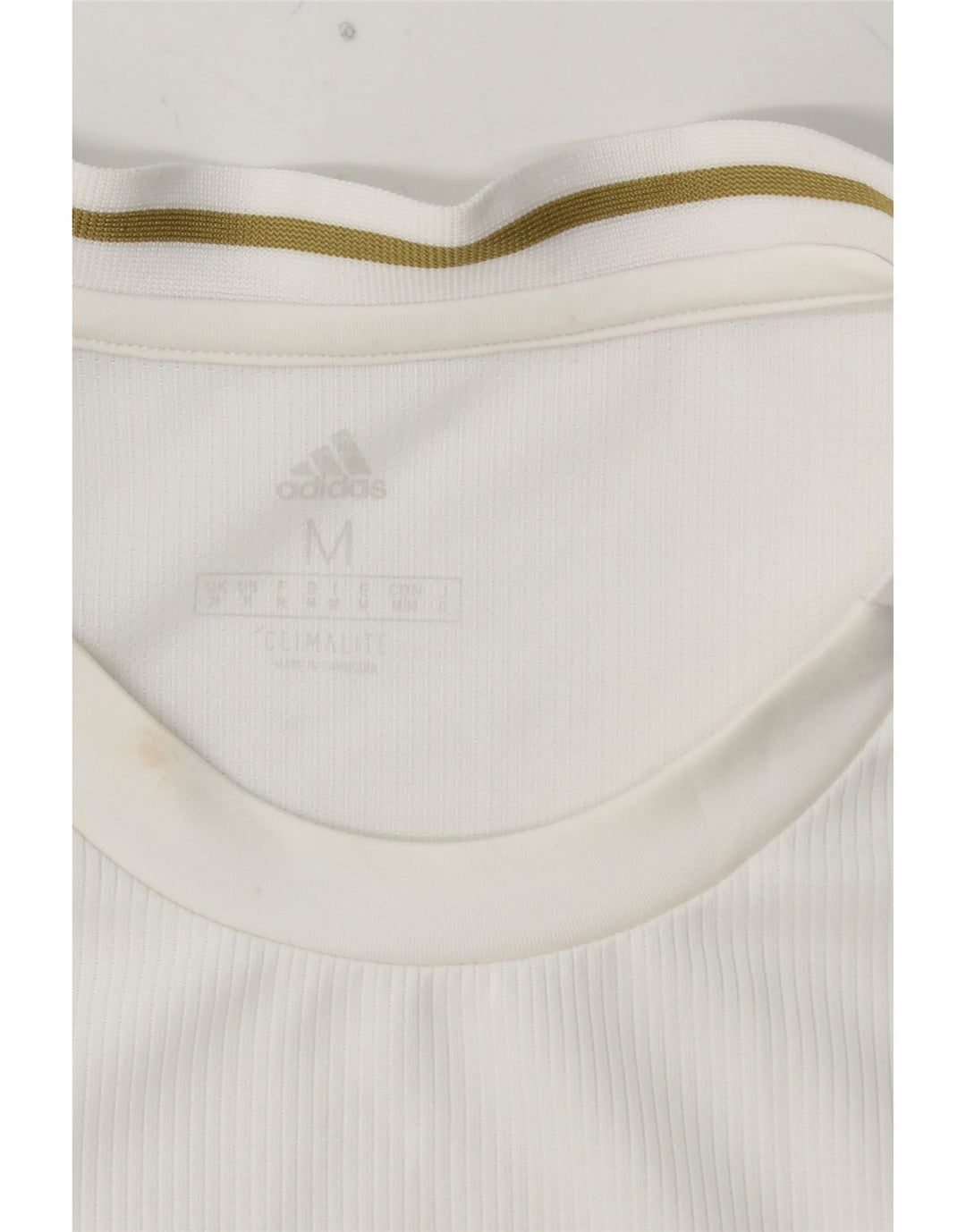 ADIDAS T-Shirt Graphique Real Madrid Homme Blanc Moyen Polyester