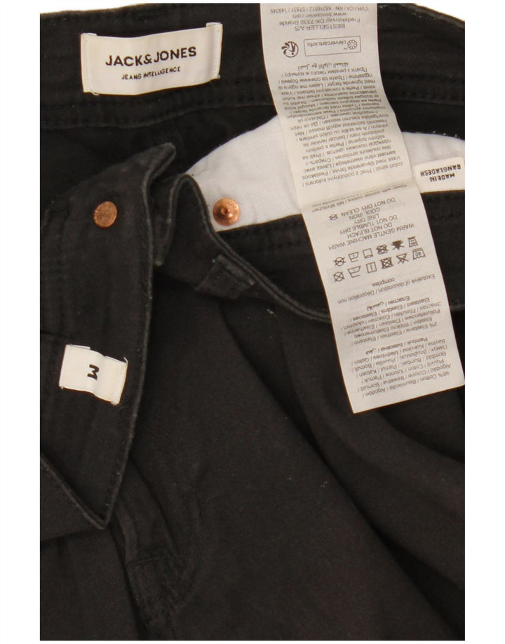 Jack & Jones Short décontracté régulier pour homme Medium W32 Noir Coton