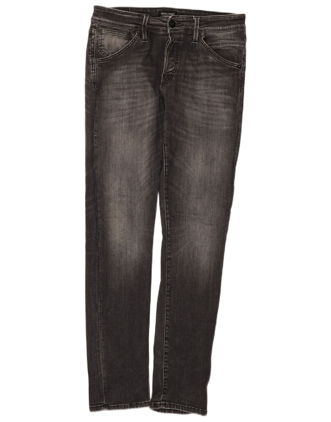Jack & Jones Jean Slim Homme W31 L32 Gris Coton