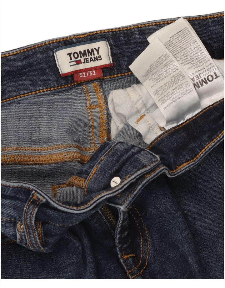 TOMMY HILFIGER Jean Slim Homme W32 L32 Bleu Coton
